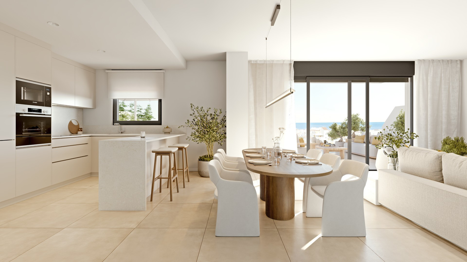 Piso de 3 Dormitorios en venta en Estepona