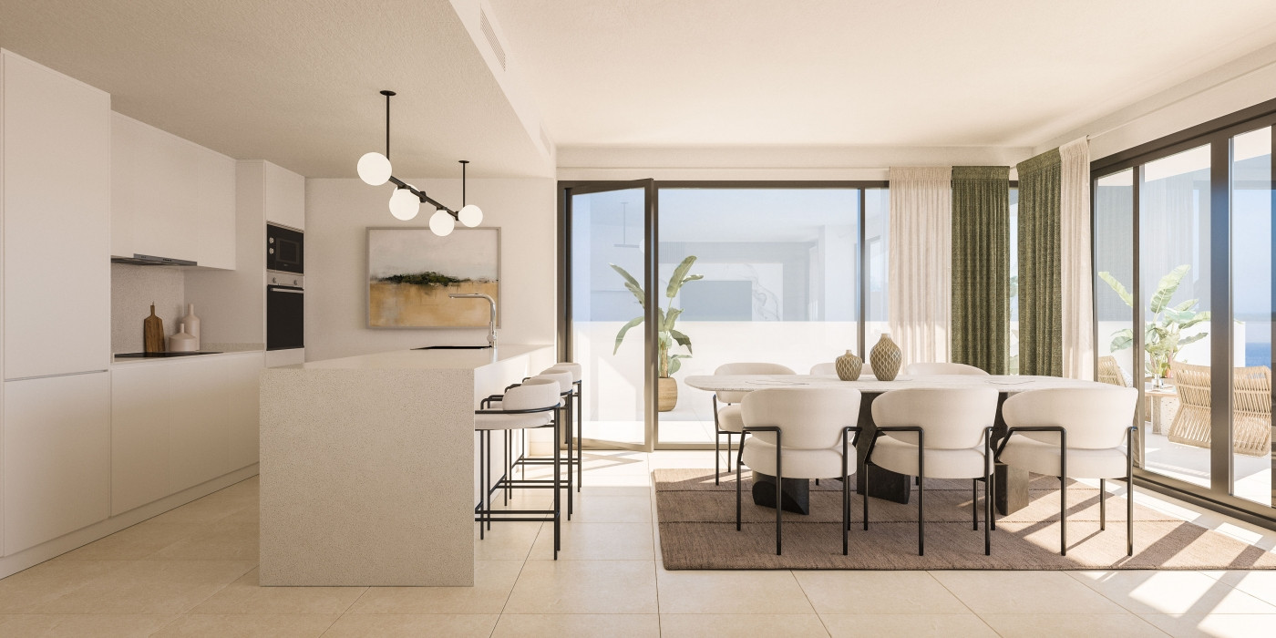 Piso de 2 Dormitorios en venta en Manilva