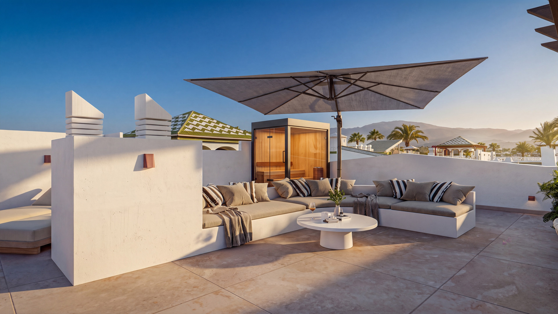 3 Bed, 3 Bath - Penthouse for Sale in New Golden Mile, Estepona