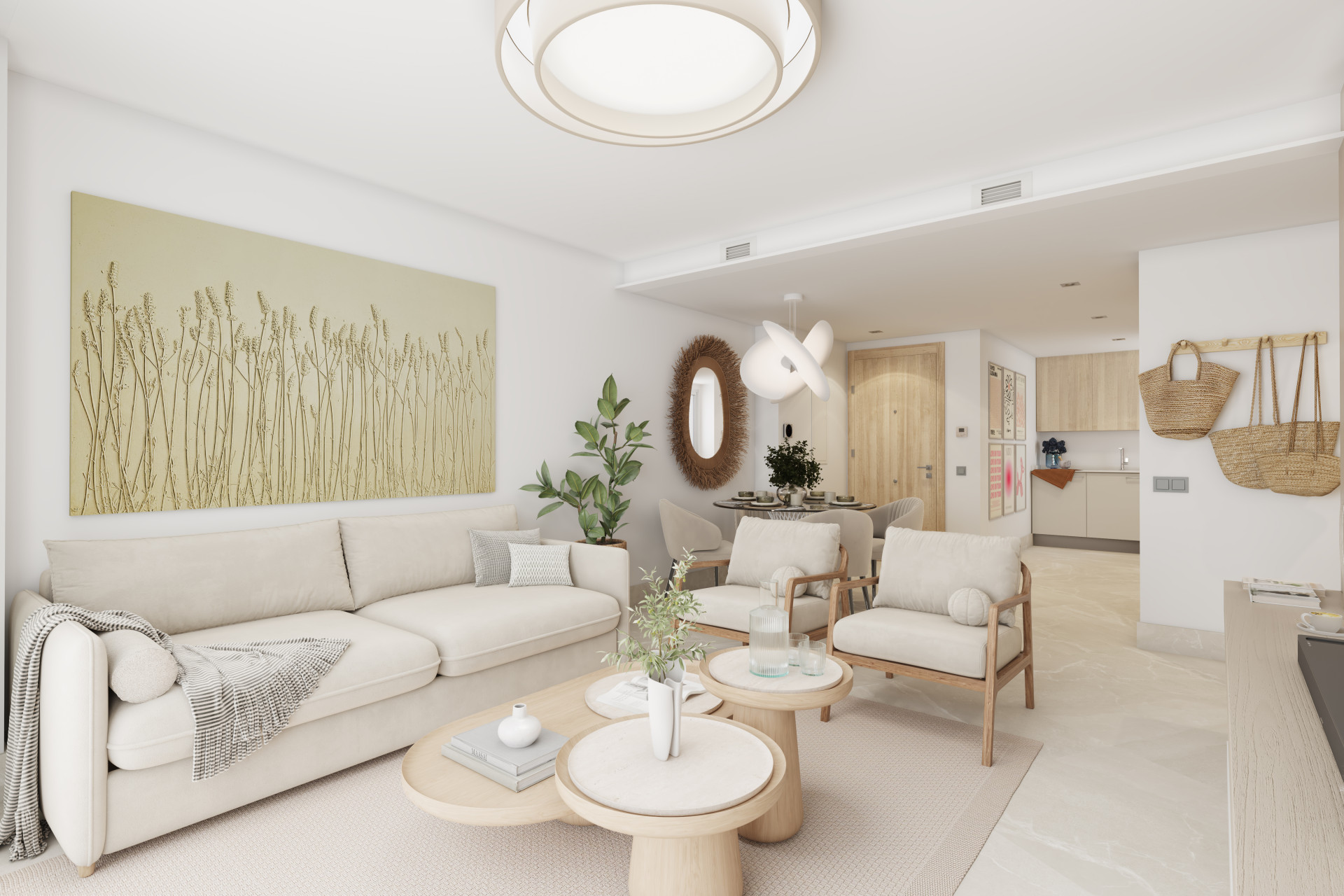 Piso de 2 Dormitorios y 2 Baños en venta en Mijas