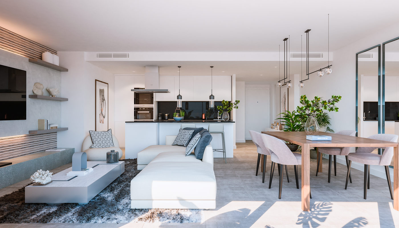 Piso de 3 Dormitorios y 2 Baños en venta en Estepona