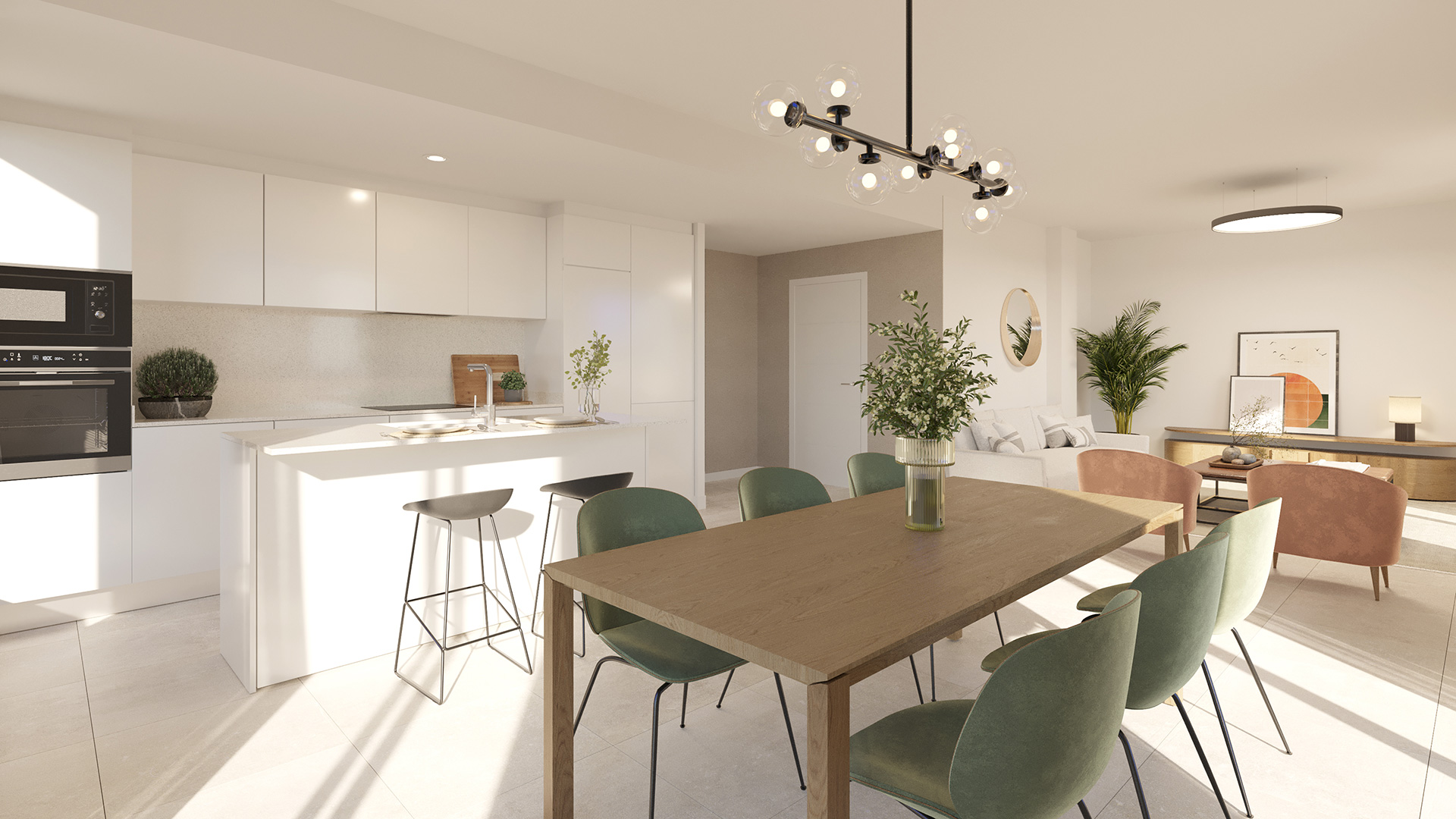 Piso de 3 Dormitorios y 2 Baños en venta en Estepona