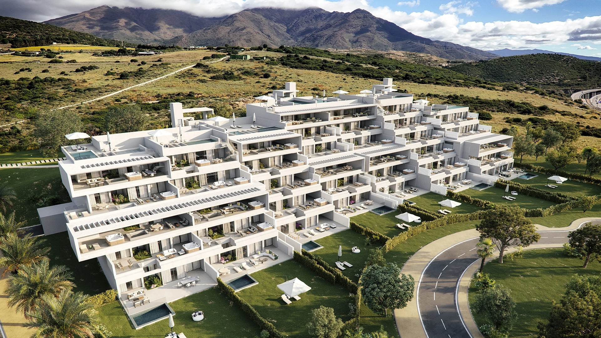 Piso de 3 Dormitorios en venta en Nueva Milla de Oro, Estepona