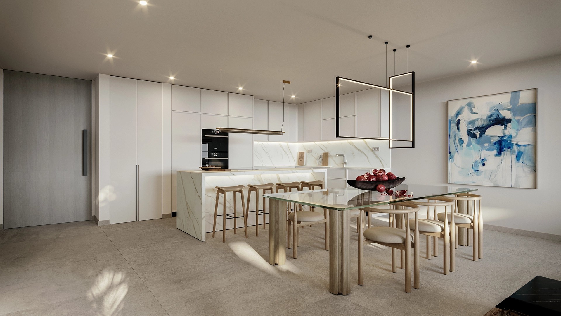 Piso de 3 Dormitorios en venta en Nueva Milla de Oro, Estepona