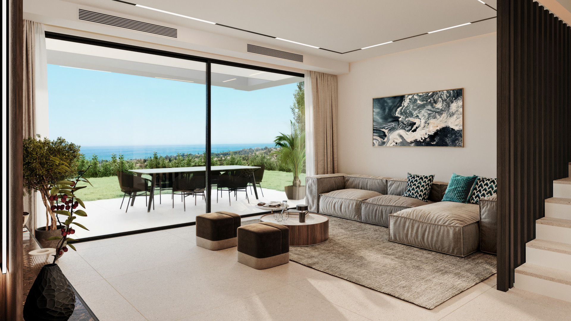 Casa Adosada de 3 Dormitorios en venta en Elviria, Marbella