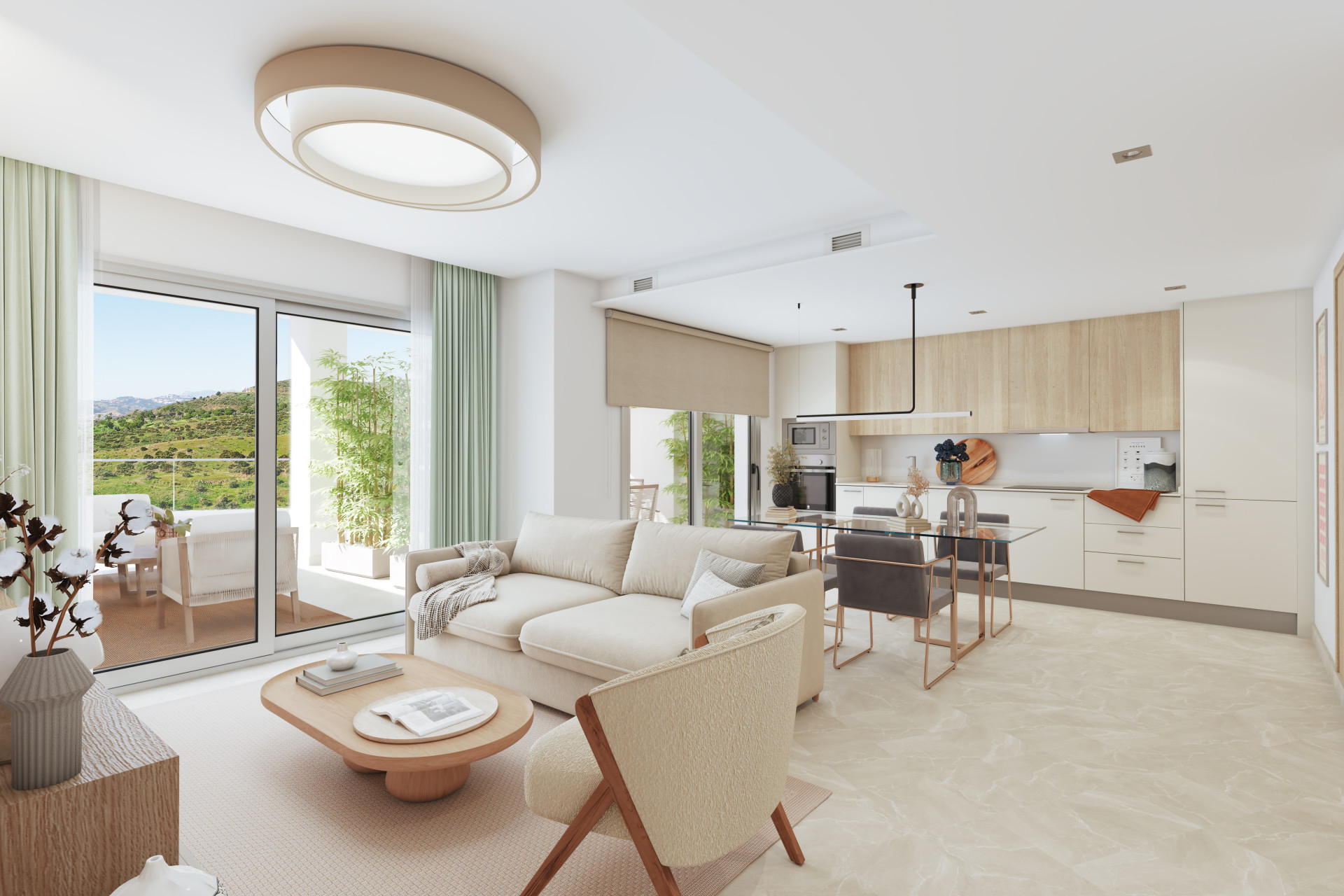 Ático de 3 Dormitorios en venta en Mijas