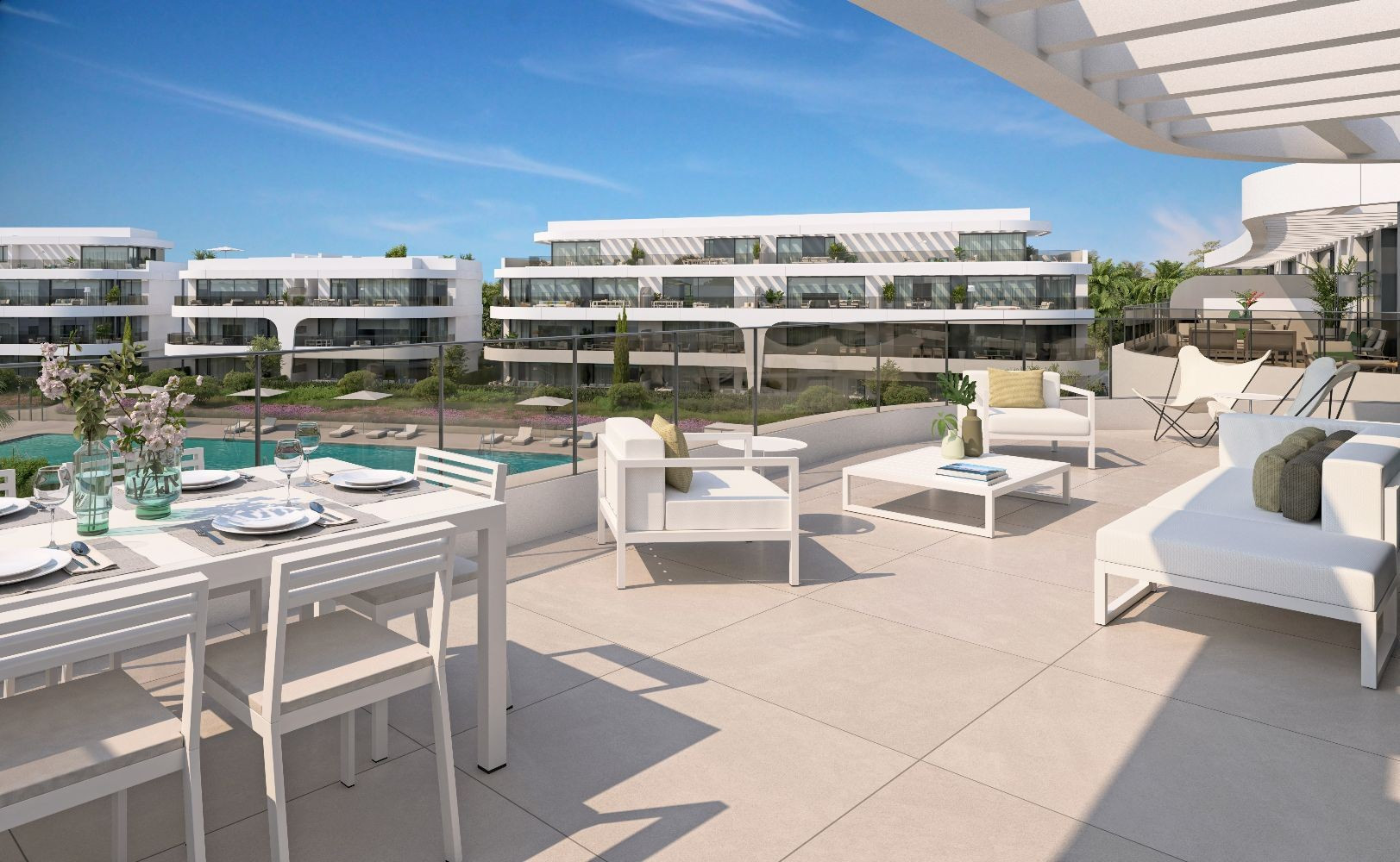 Piso de 2 Dormitorios y 2 Baños en venta en Estepona