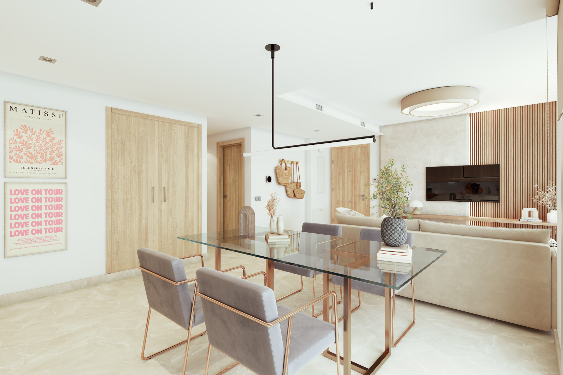 Ático de 3 Dormitorios en venta en Mijas