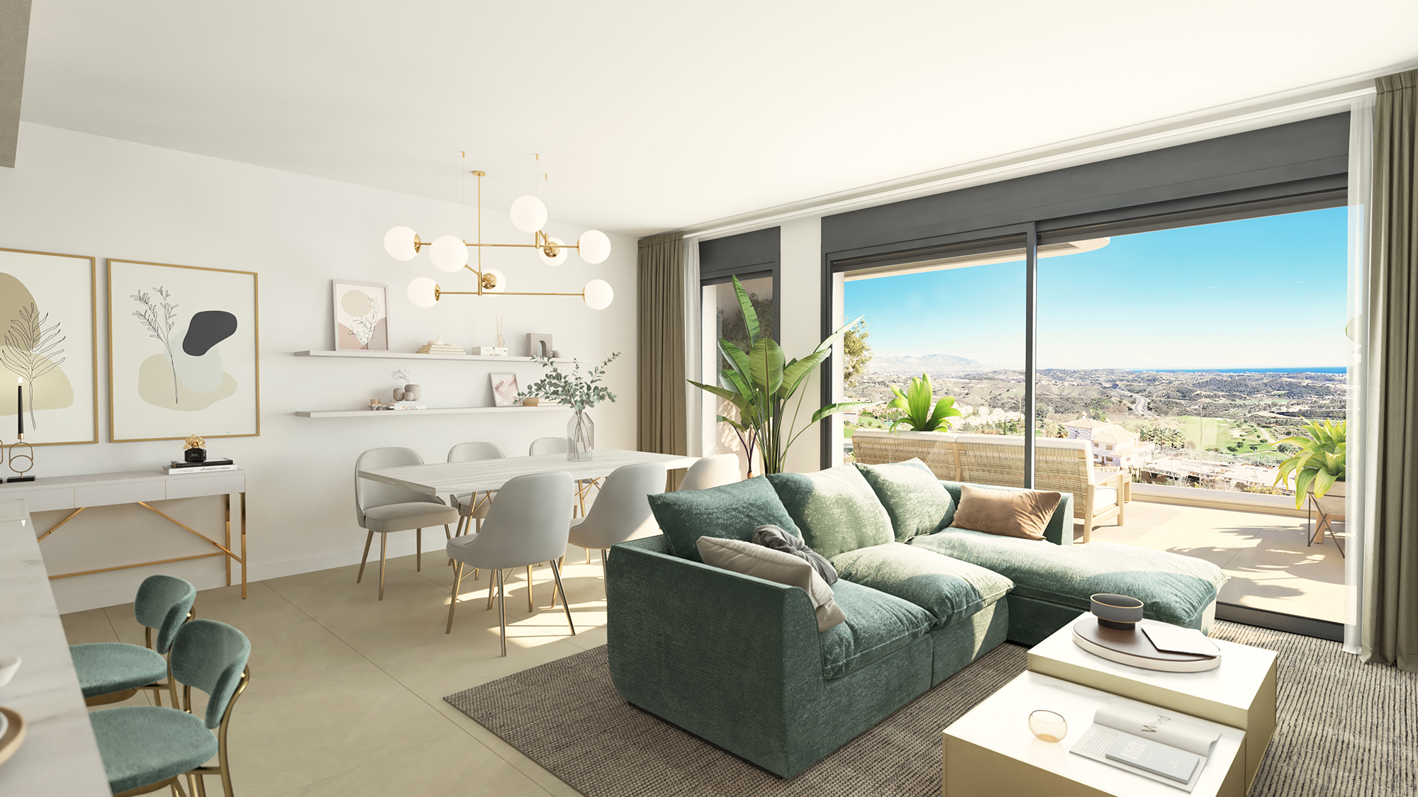 Piso de 2 Dormitorios y 2 Baños en venta en Calahonda, Mijas