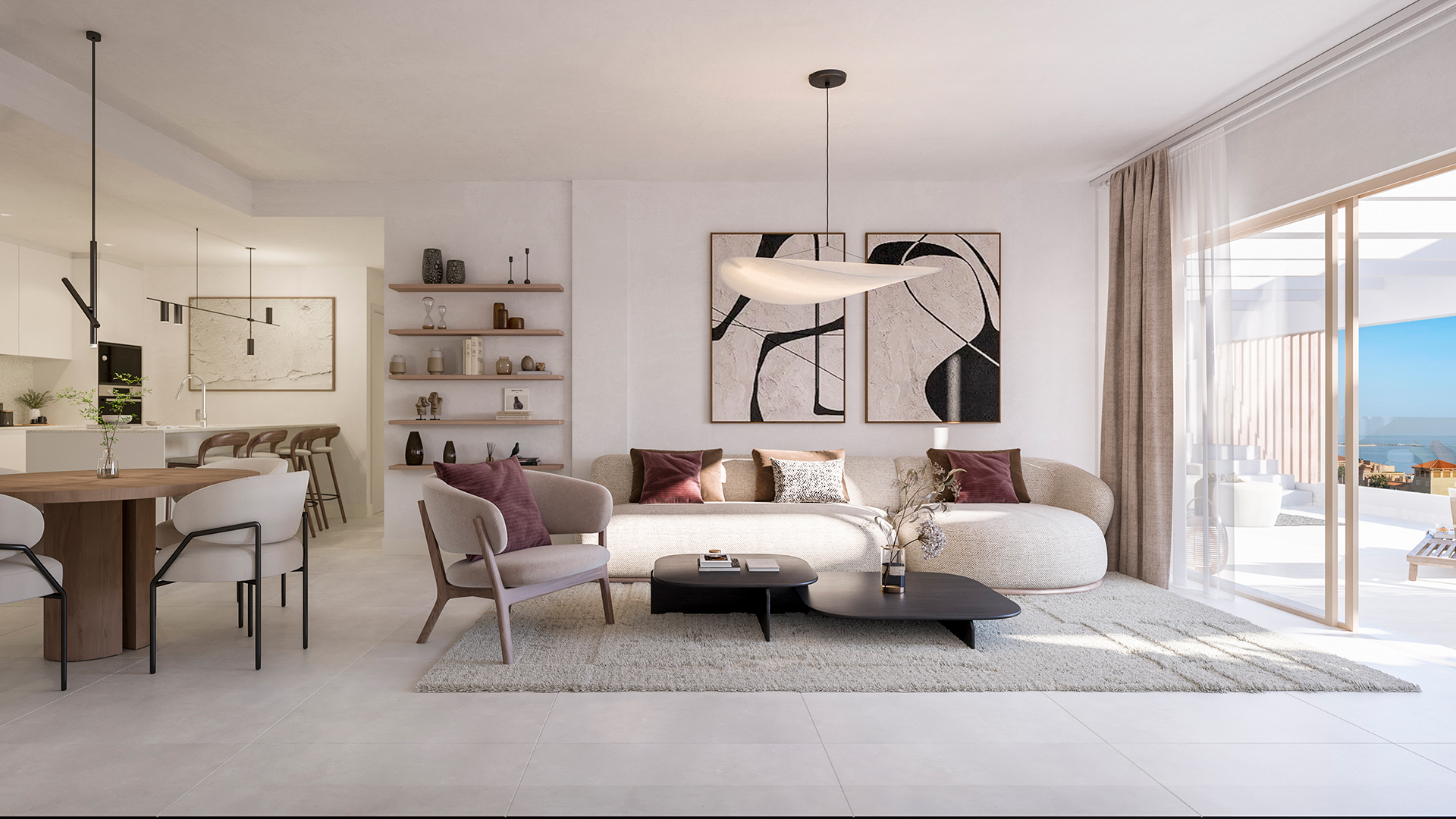 Piso de 2 Dormitorios en venta en Estepona
