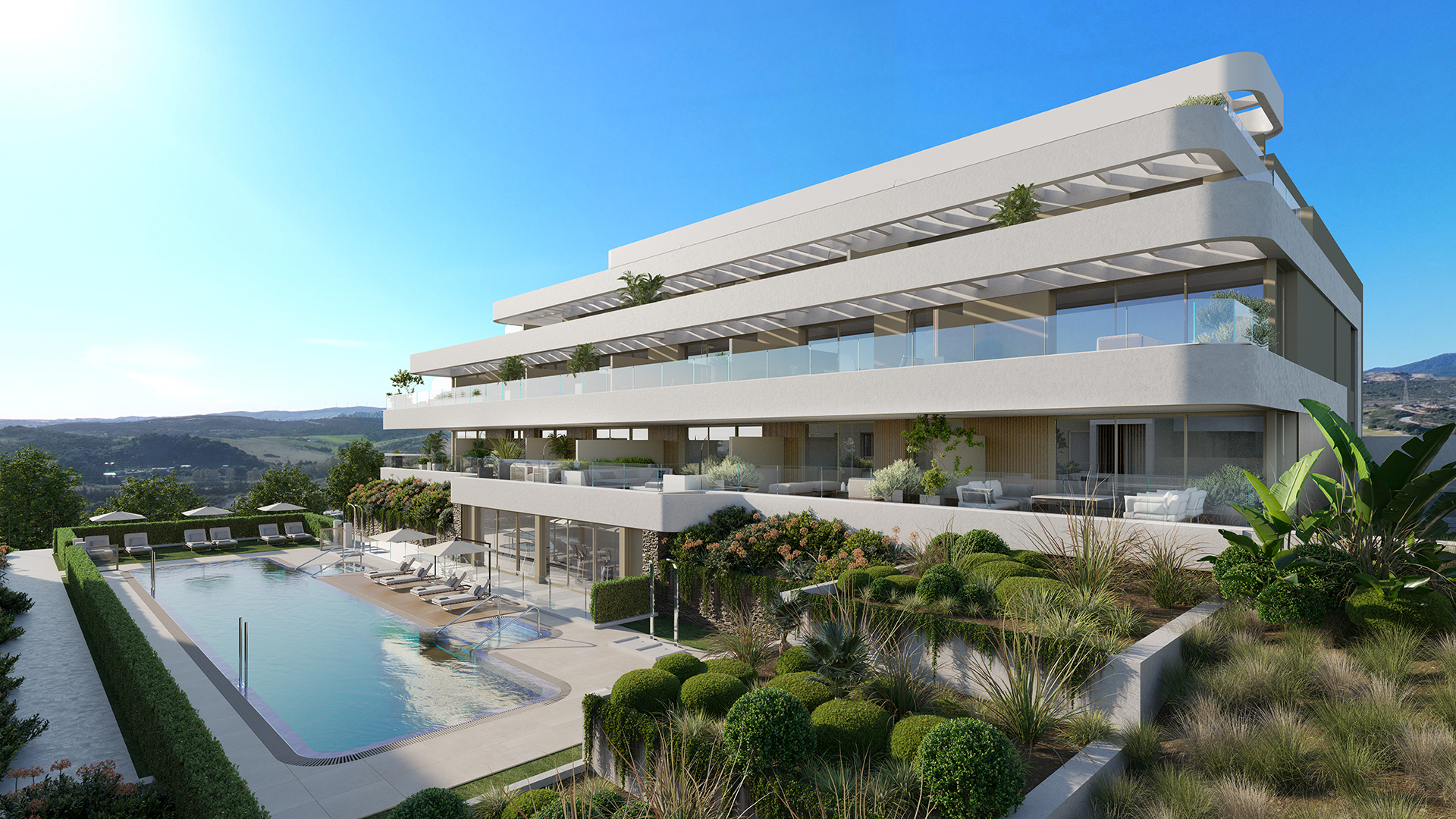 Piso de 2 Dormitorios en venta en Estepona