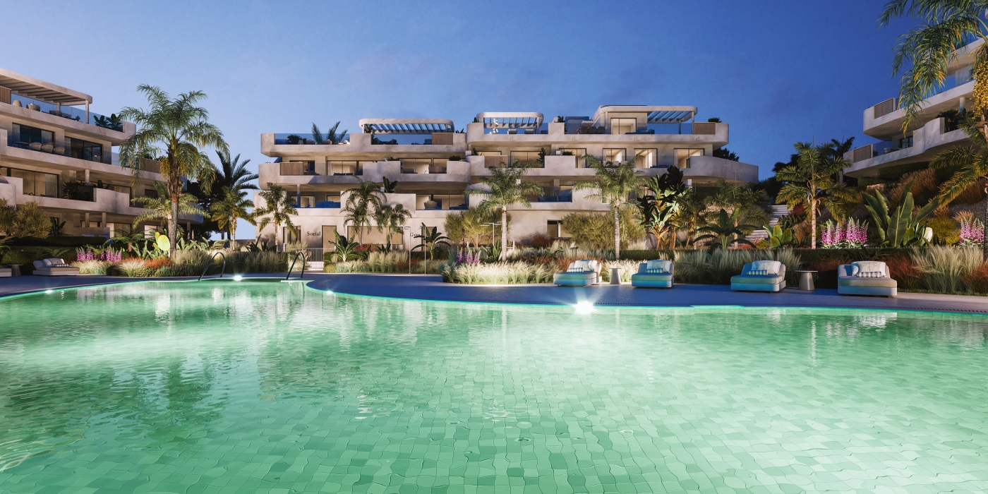Piso de 2 Dormitorios en venta en Estepona