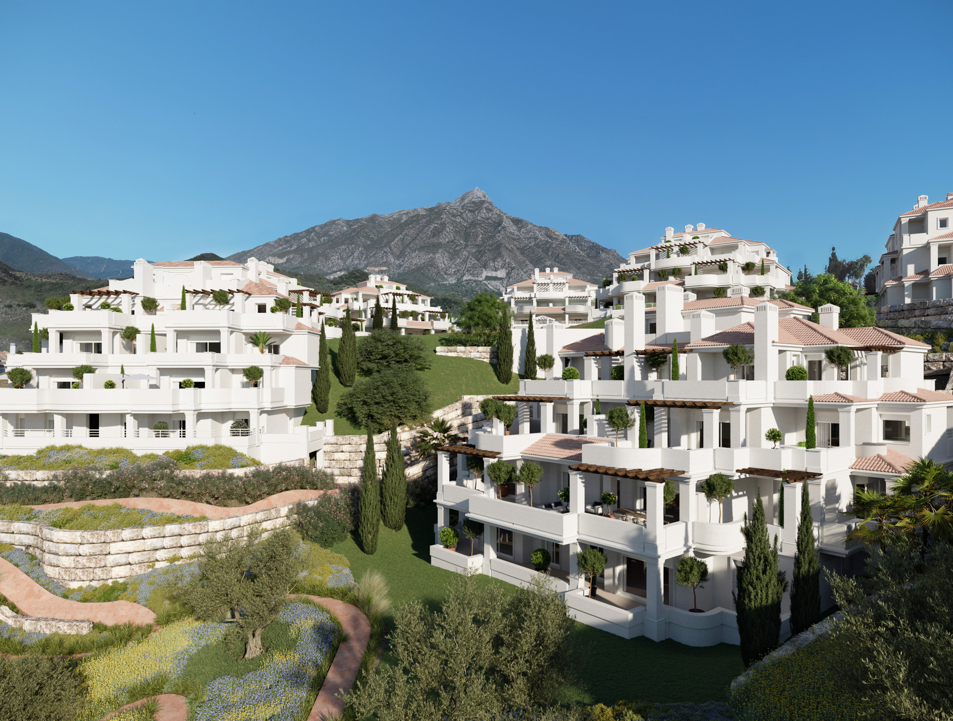 Piso de 3 Dormitorios en venta en Nueva Andalucía, Marbella